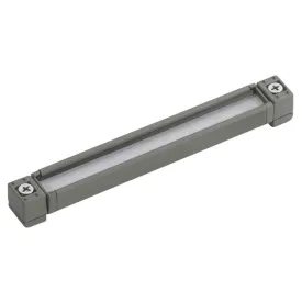 12V LED 6" Hardscape Light 3000K Gray Aluminum