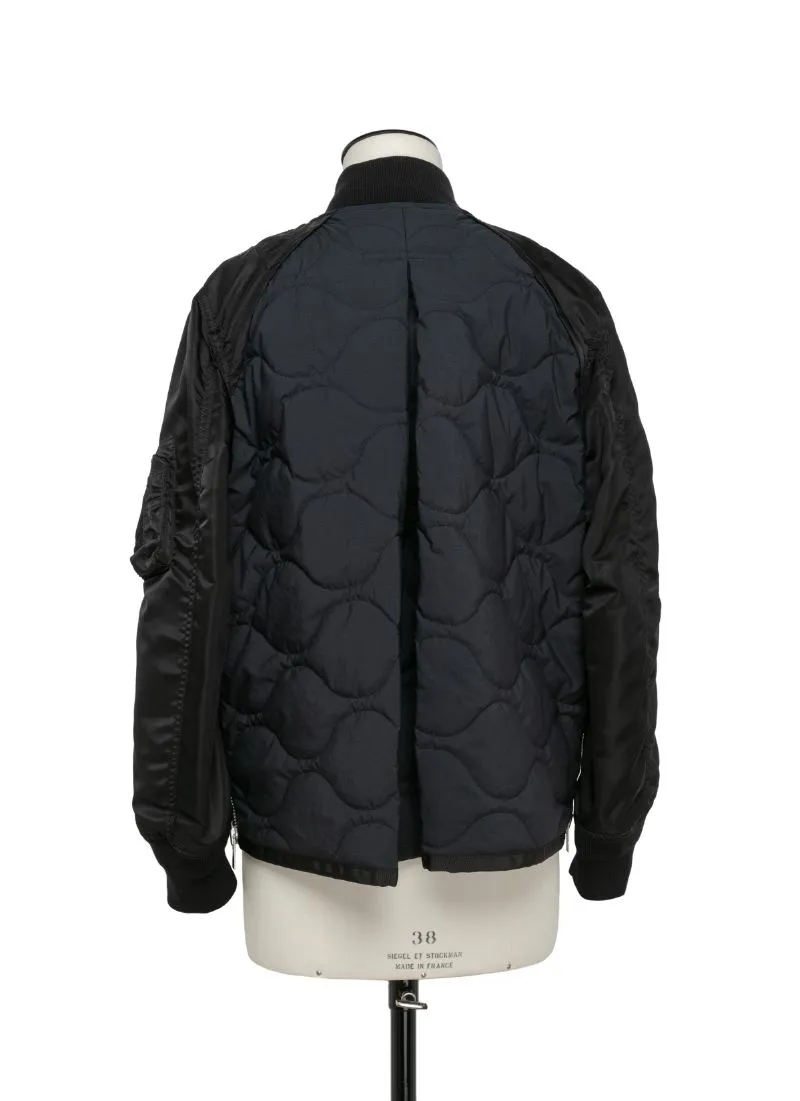 2407381 Nylon twill rip stop jacket