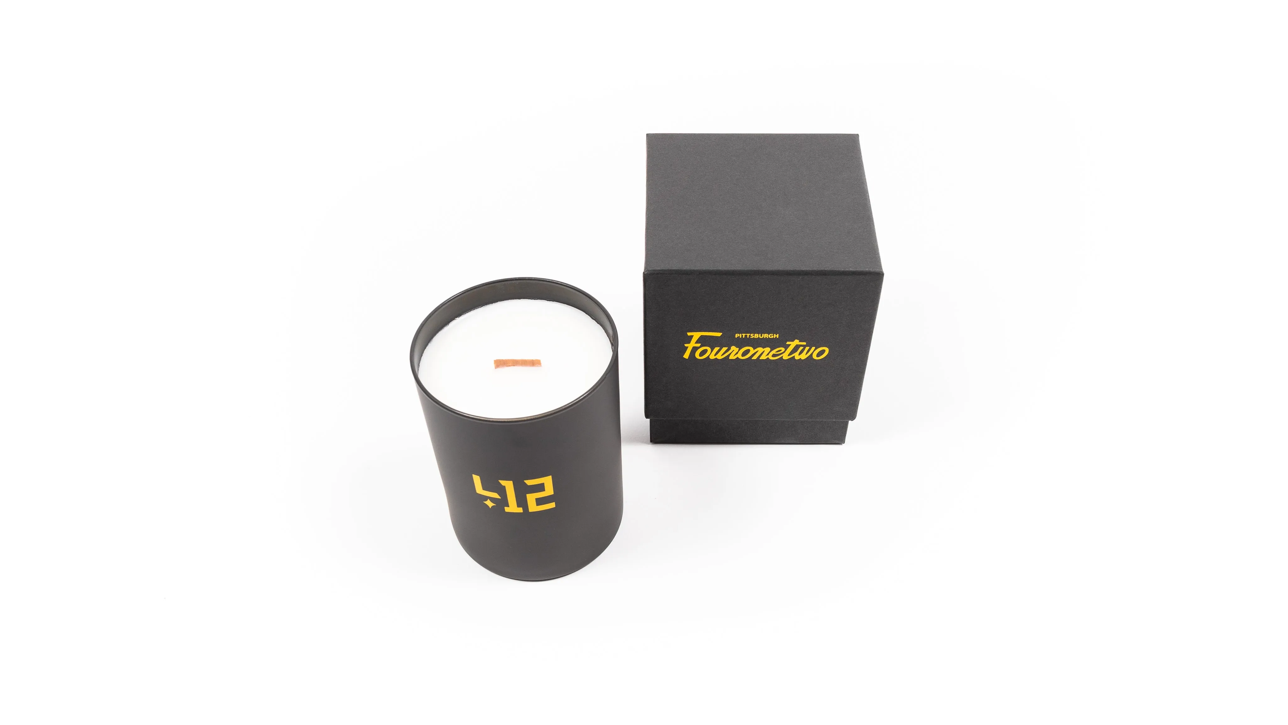 412® 14oz Matte Black Candle