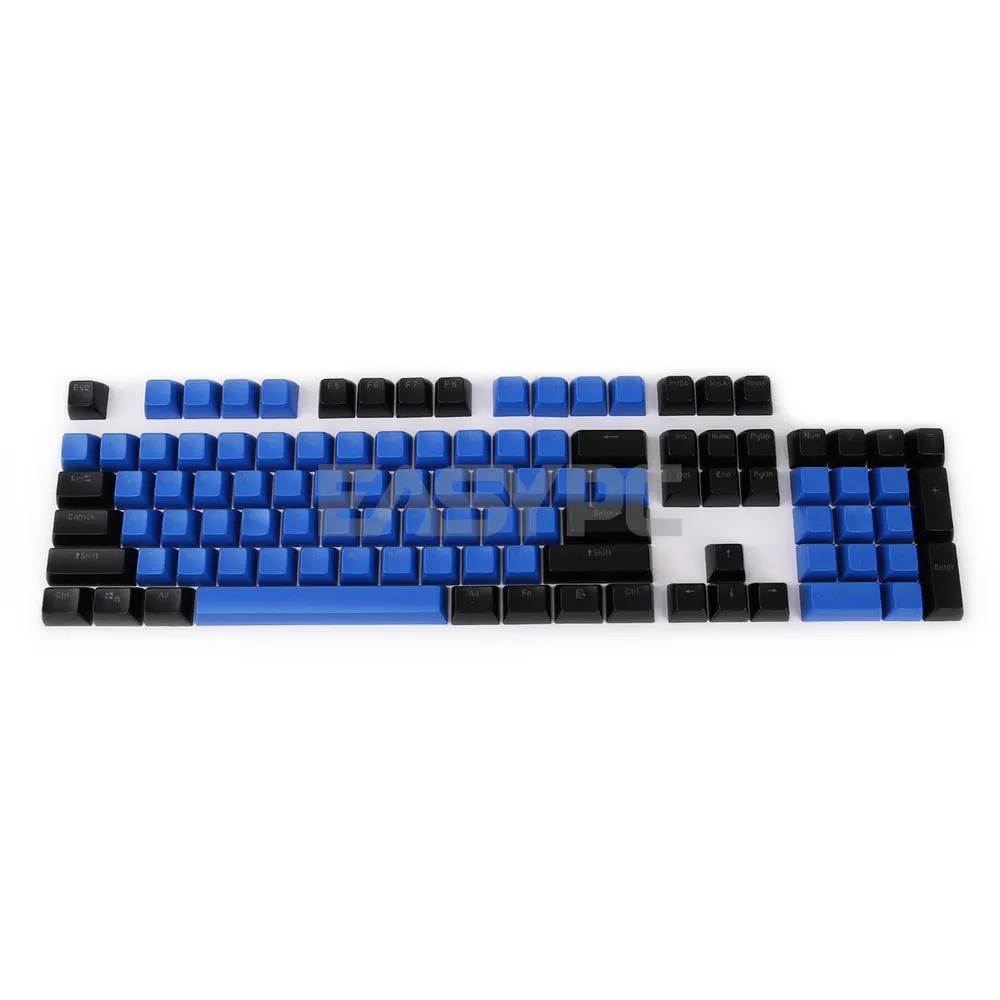 ABS Double Shot SA Keycaps White-Black, Black-White, Black-Red, Black-Blue, Blue-White, White-Red, White and Black Keycaps