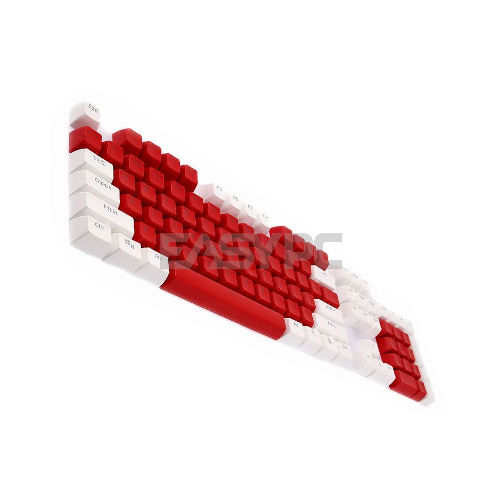 ABS Double Shot SA Keycaps White-Black, Black-White, Black-Red, Black-Blue, Blue-White, White-Red, White and Black Keycaps
