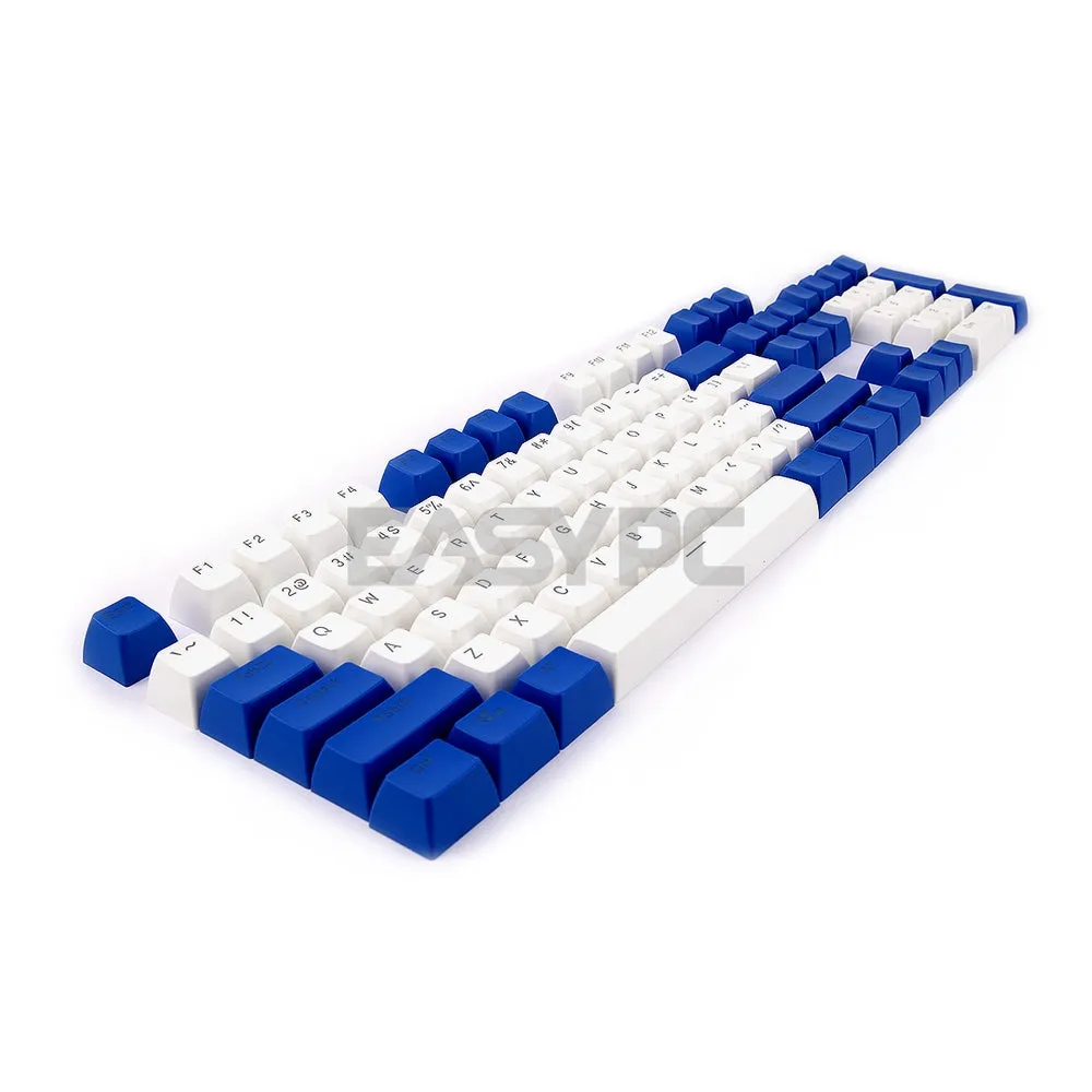 ABS Double Shot SA Keycaps White-Black, Black-White, Black-Red, Black-Blue, Blue-White, White-Red, White and Black Keycaps