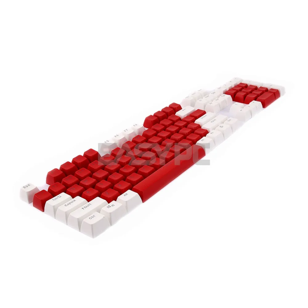 ABS Double Shot SA Keycaps White-Black, Black-White, Black-Red, Black-Blue, Blue-White, White-Red, White and Black Keycaps