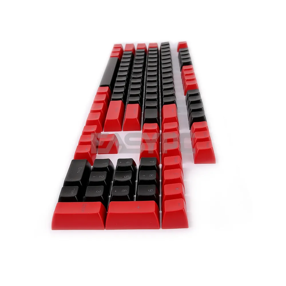 ABS Double Shot SA Keycaps White-Black, Black-White, Black-Red, Black-Blue, Blue-White, White-Red, White and Black Keycaps