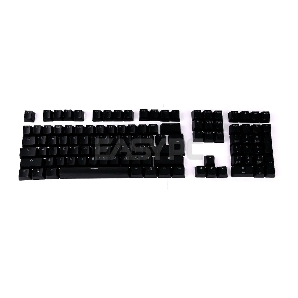 ABS Double Shot SA Keycaps White-Black, Black-White, Black-Red, Black-Blue, Blue-White, White-Red, White and Black Keycaps