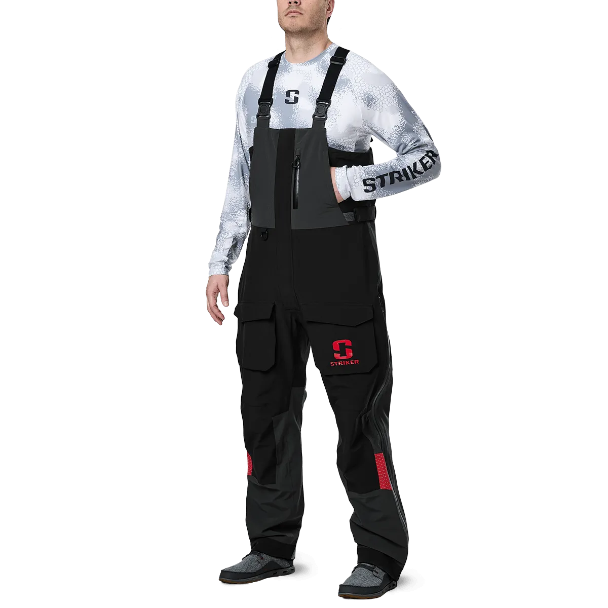 Adrenaline Rain Bib - Black