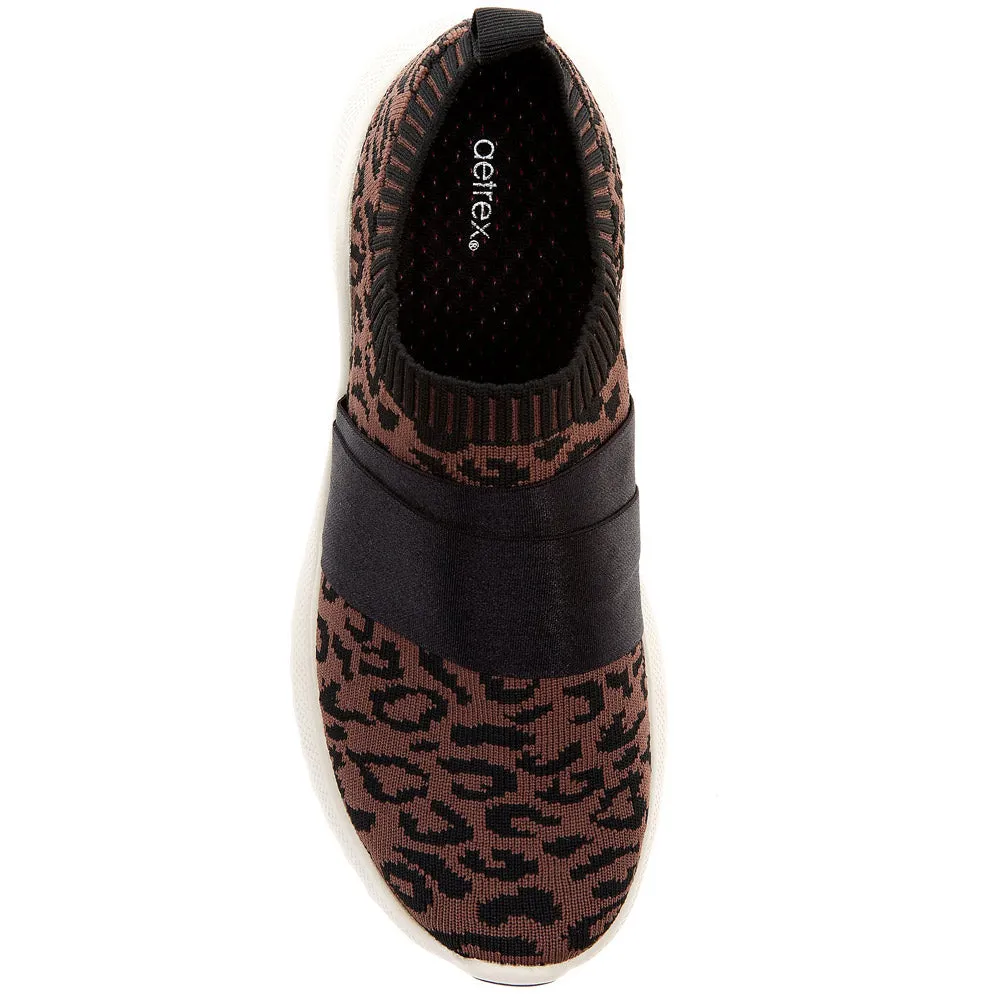 AETREX ALLIE LEOPARD - WOMENS