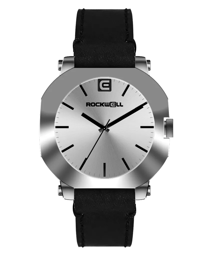 Apex (Silver/Black) Watch