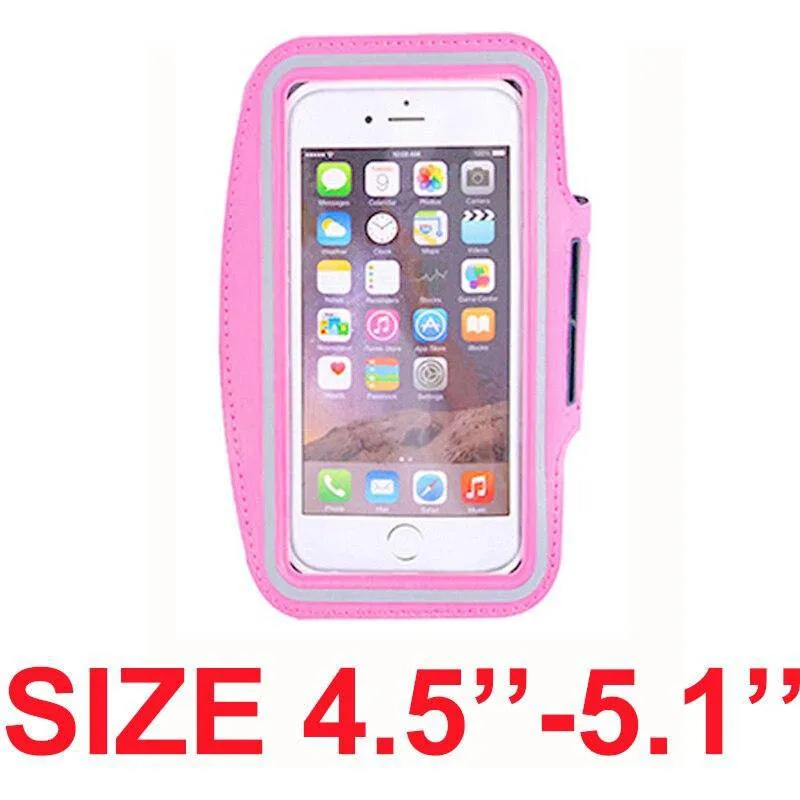 Armband For Size 4.5'' 4.7'' 5.5'' 6'' 6.3'' inch Sports Cell Phone Holder Case For iphone Huawei Samsung Xiaomi