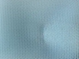 Baby Blue Plain Net Fabric (Wholesale)