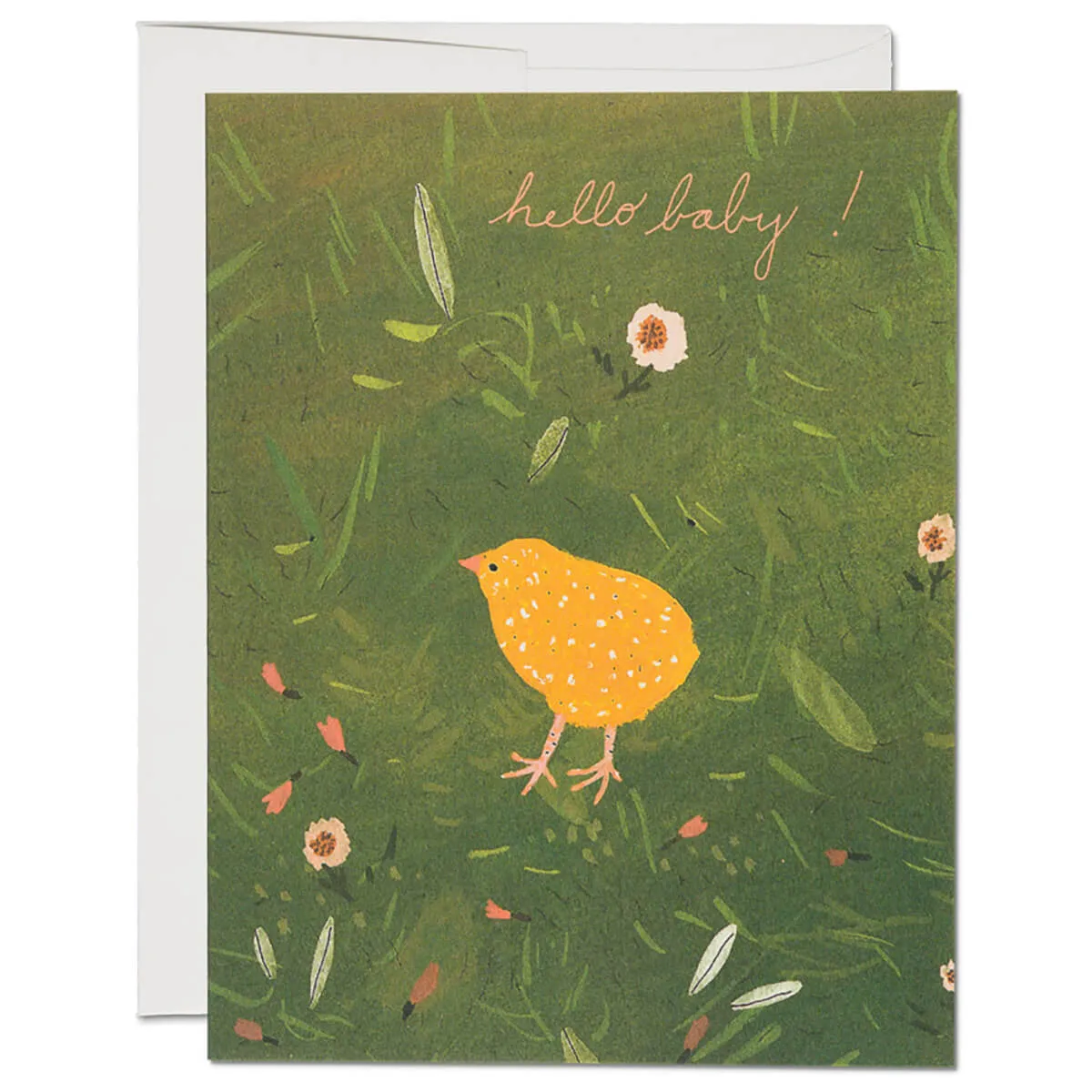 Baby Chick Baby Greetings Card by Red Cap Cards