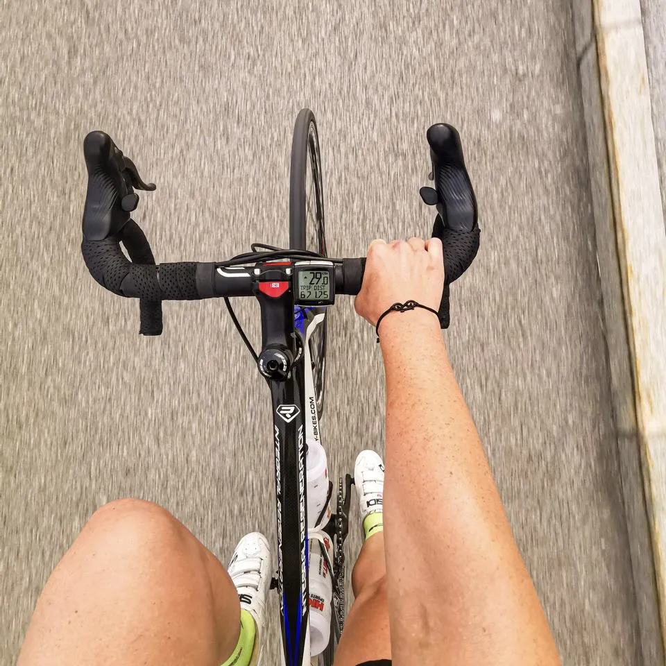 Black Bike Bracelet