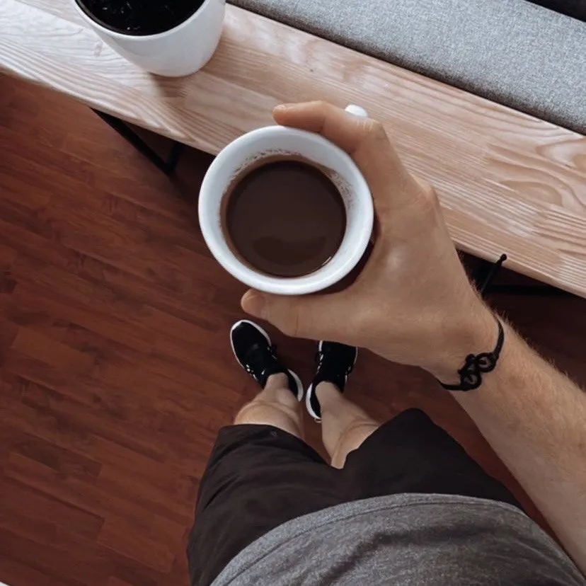 Black Bike Bracelet