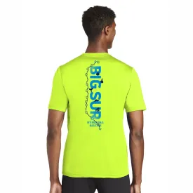 BSIM Men's Tech UPF40  Tee -Safety Yellow- Course
