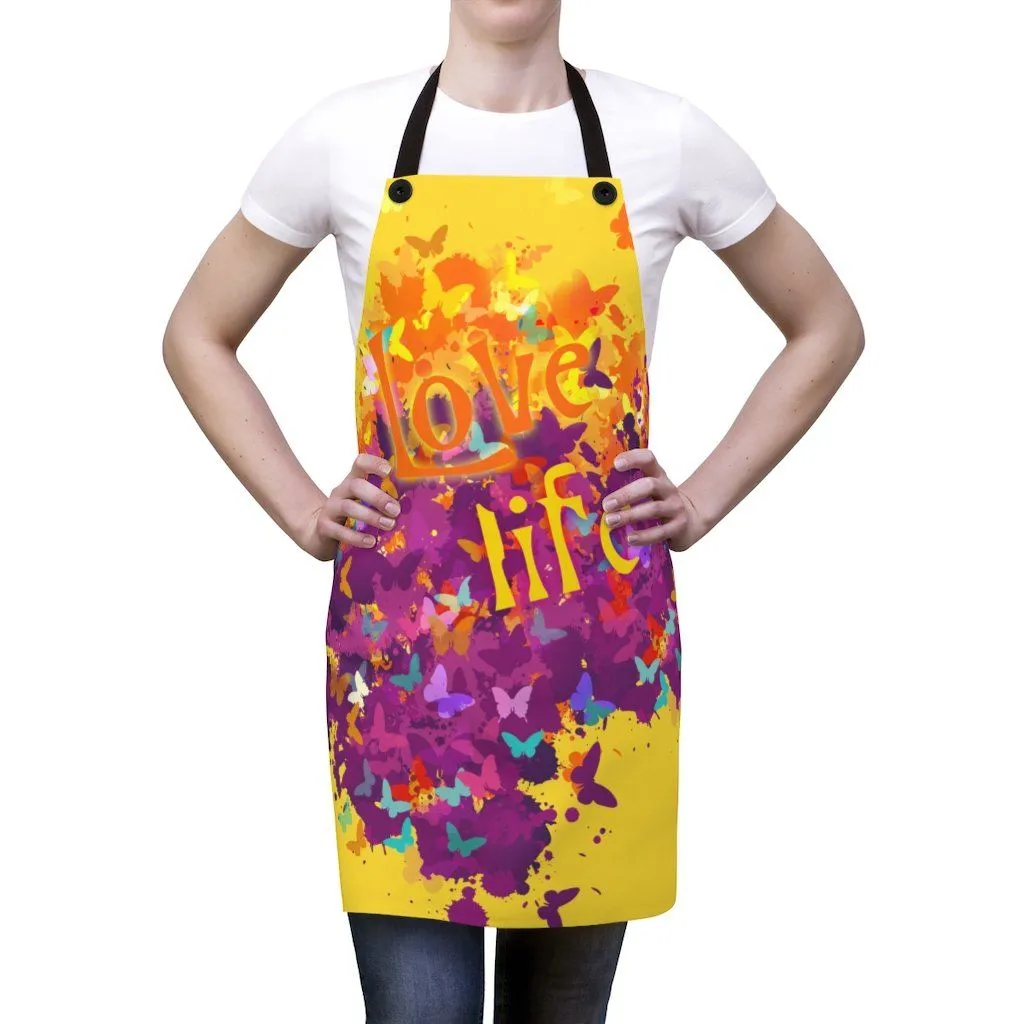 Butterflies - Love Life - Apron