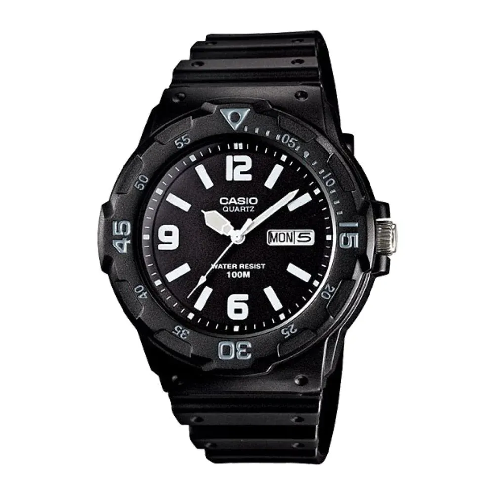 Casio Sports Day-Date Resin Strap Men's Watch MRW-200H-1B2VDF
