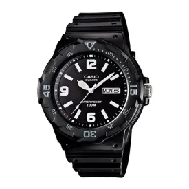 Casio Sports Day-Date Resin Strap Men's Watch MRW-200H-1B2VDF