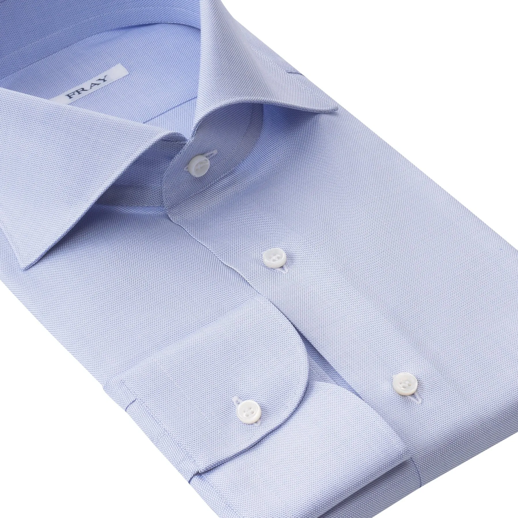Classic Cotton Shirt in Light Blue