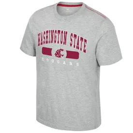 Colosseum Grey Men's Washington State Cougars Tee