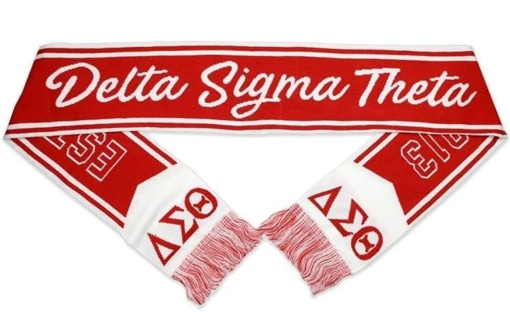 Delta Sigma Theta M6 Scarf Red