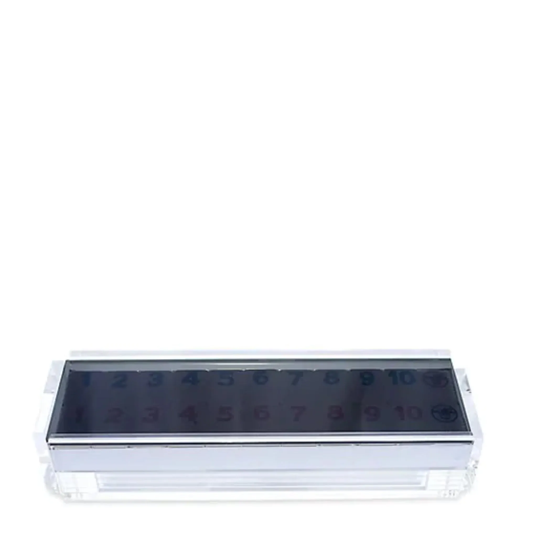 Deluxe Acrylic Rummikub Game - Black