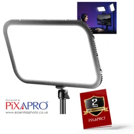 ES45 E-Sports and Live Streaming Bi-Colour Slim Light Panel with Mounting Rod & APP