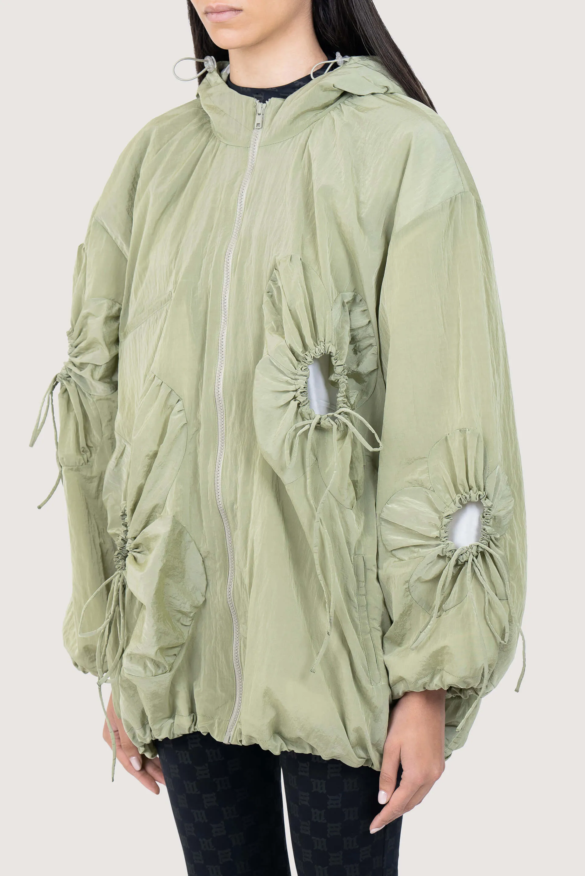 Exclusive Flower Cut-Out Jacket
