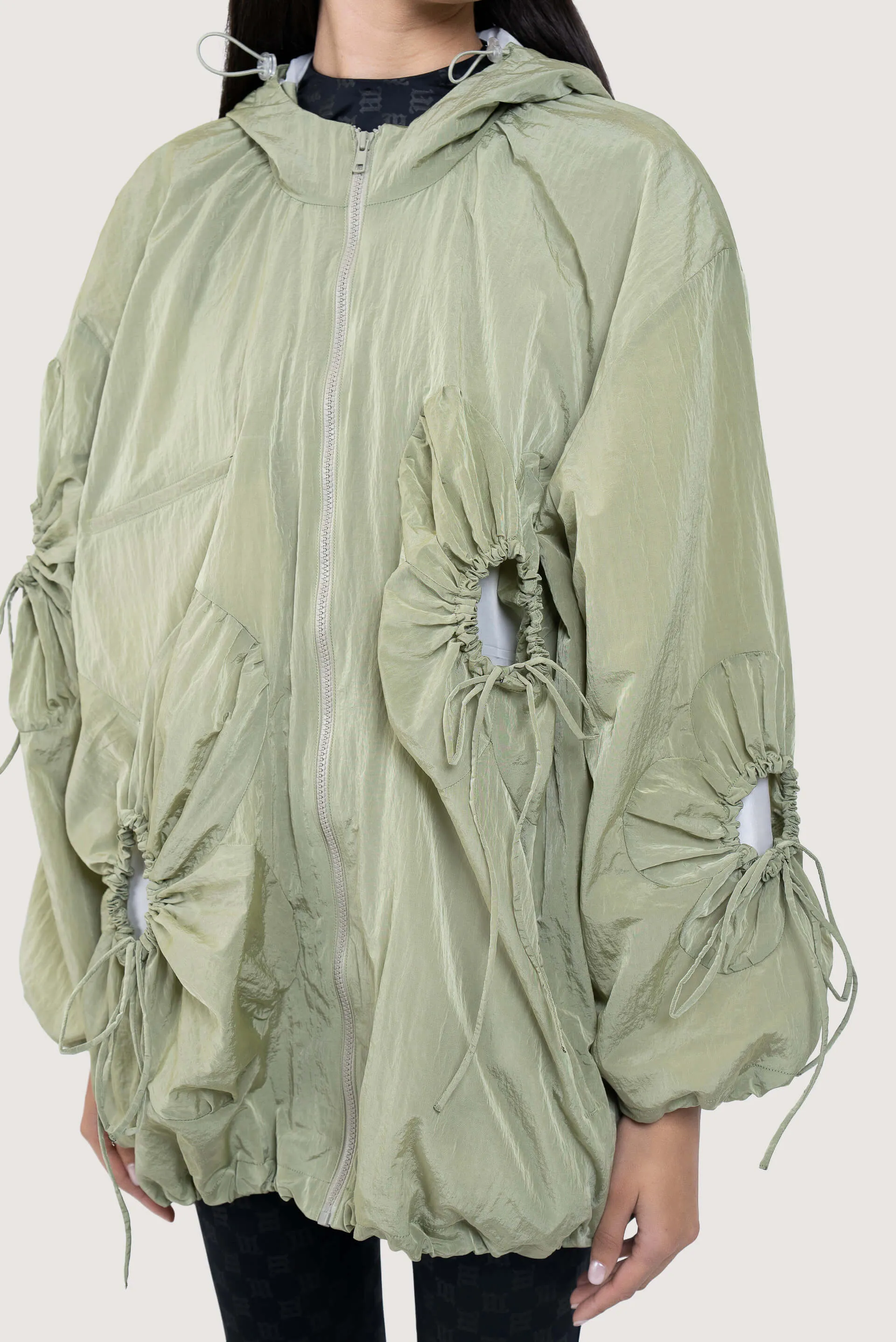 Exclusive Flower Cut-Out Jacket
