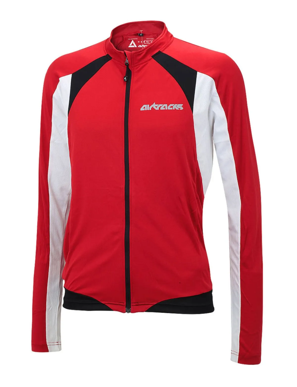 Fahrradtrikot Langarm Pro T Rot