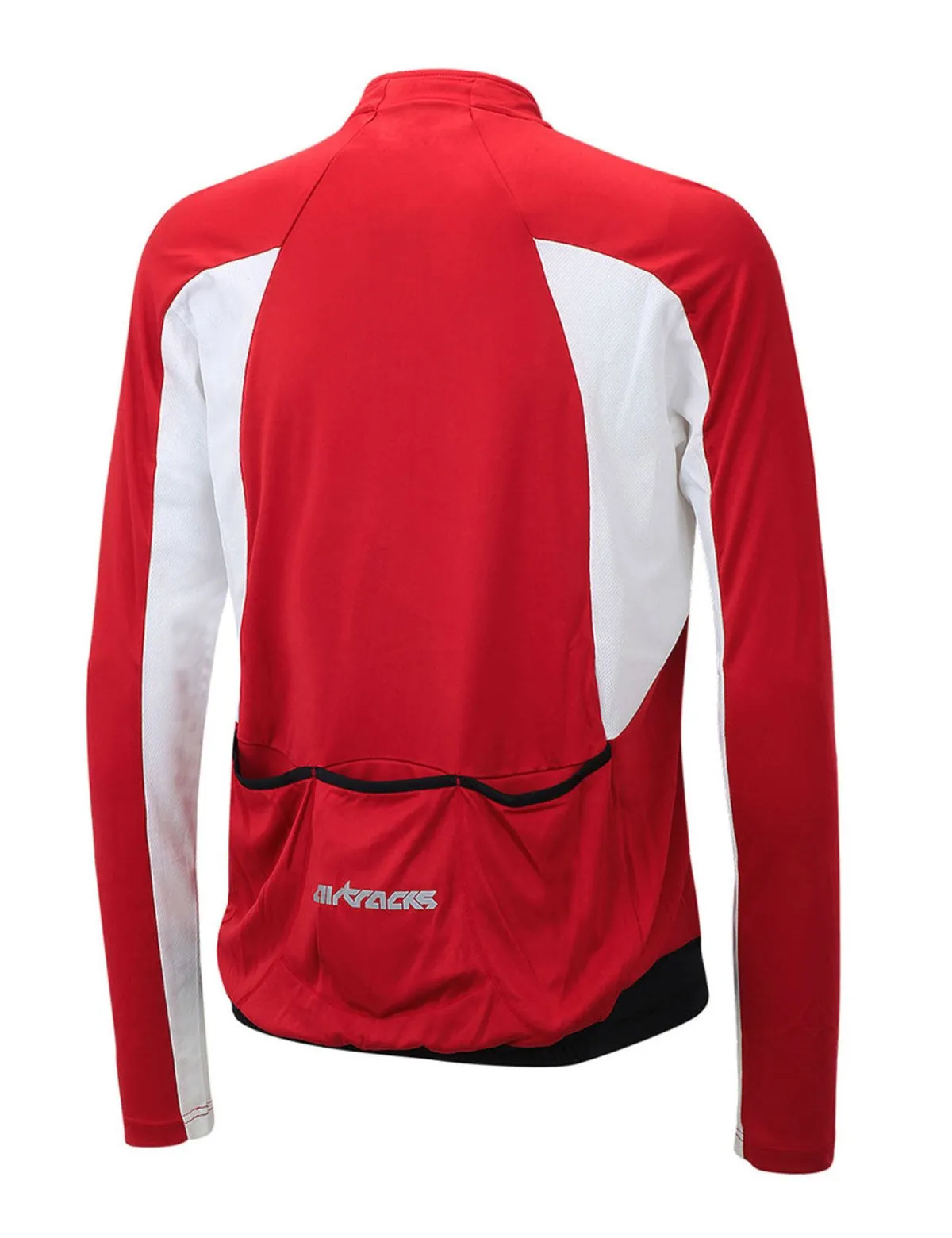 Fahrradtrikot Langarm Pro T Rot