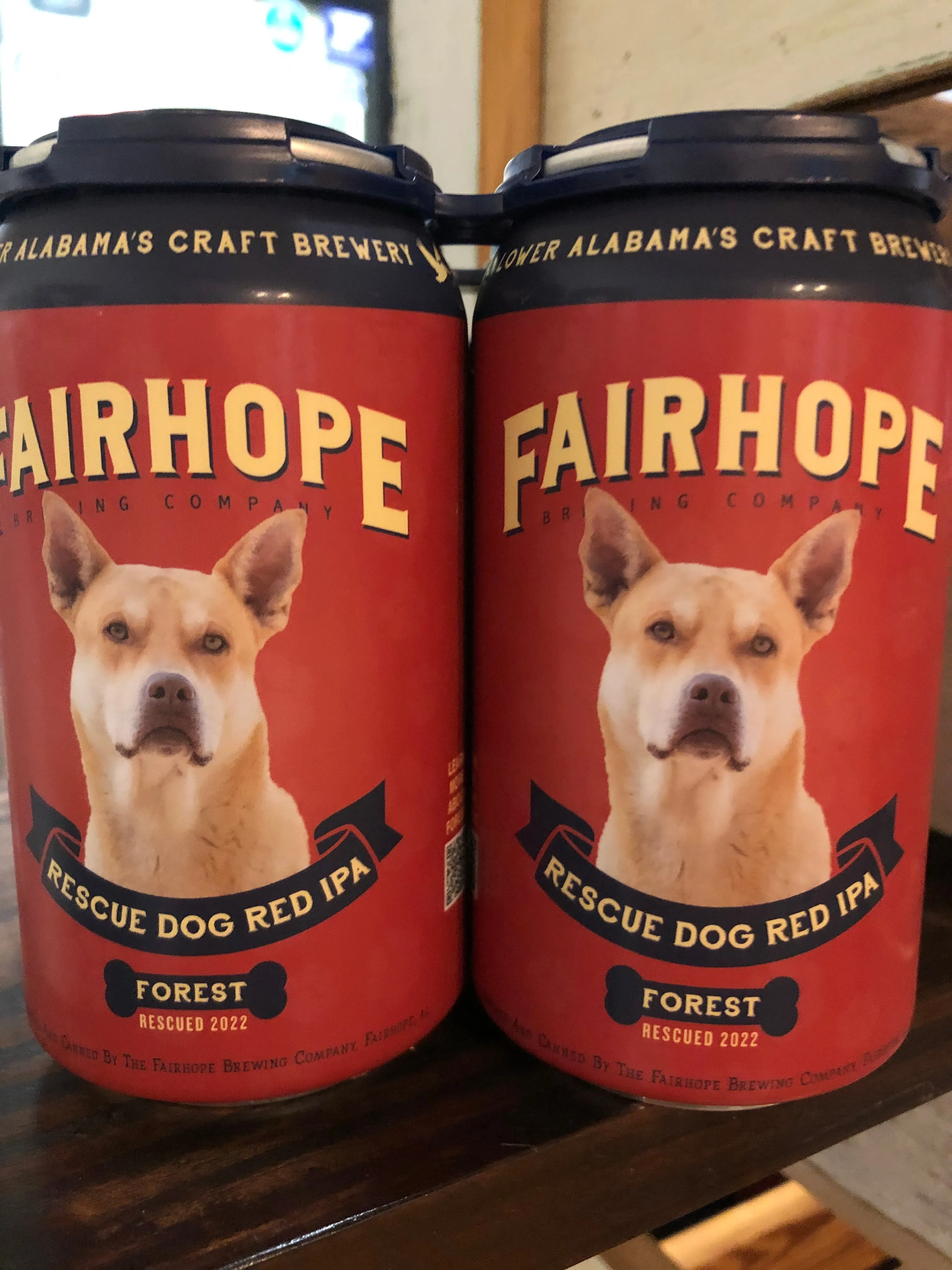 Fairhope Brewing Rescue Dog Red