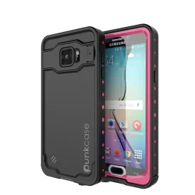 Galaxy Note 5 Waterproof Case, Punkcase StudStar Pink Shock/Dirt/Snow Proof | Lifetime Warranty
