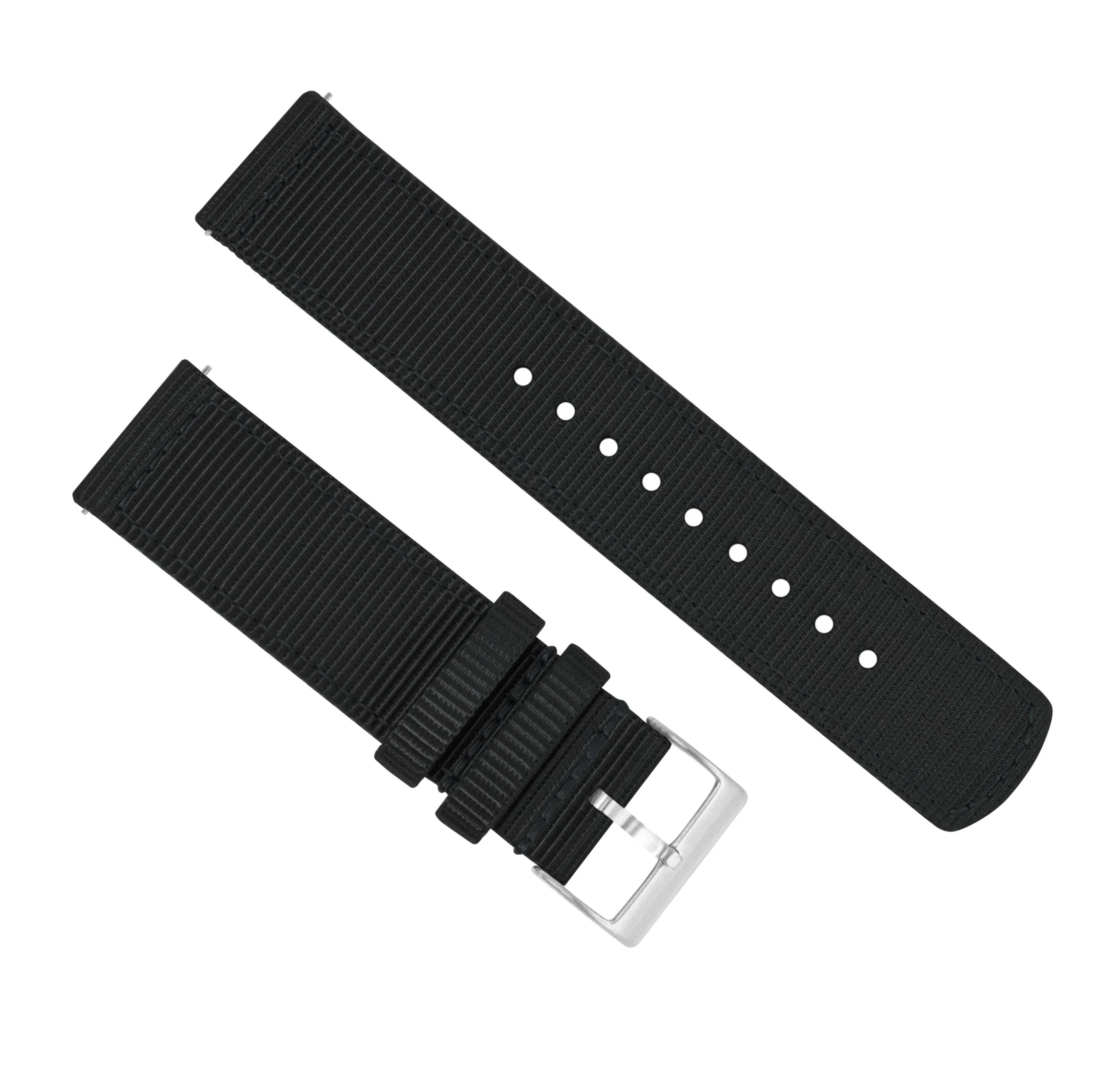 Gear Sport Two Piece NATO® Style Black Watch Band