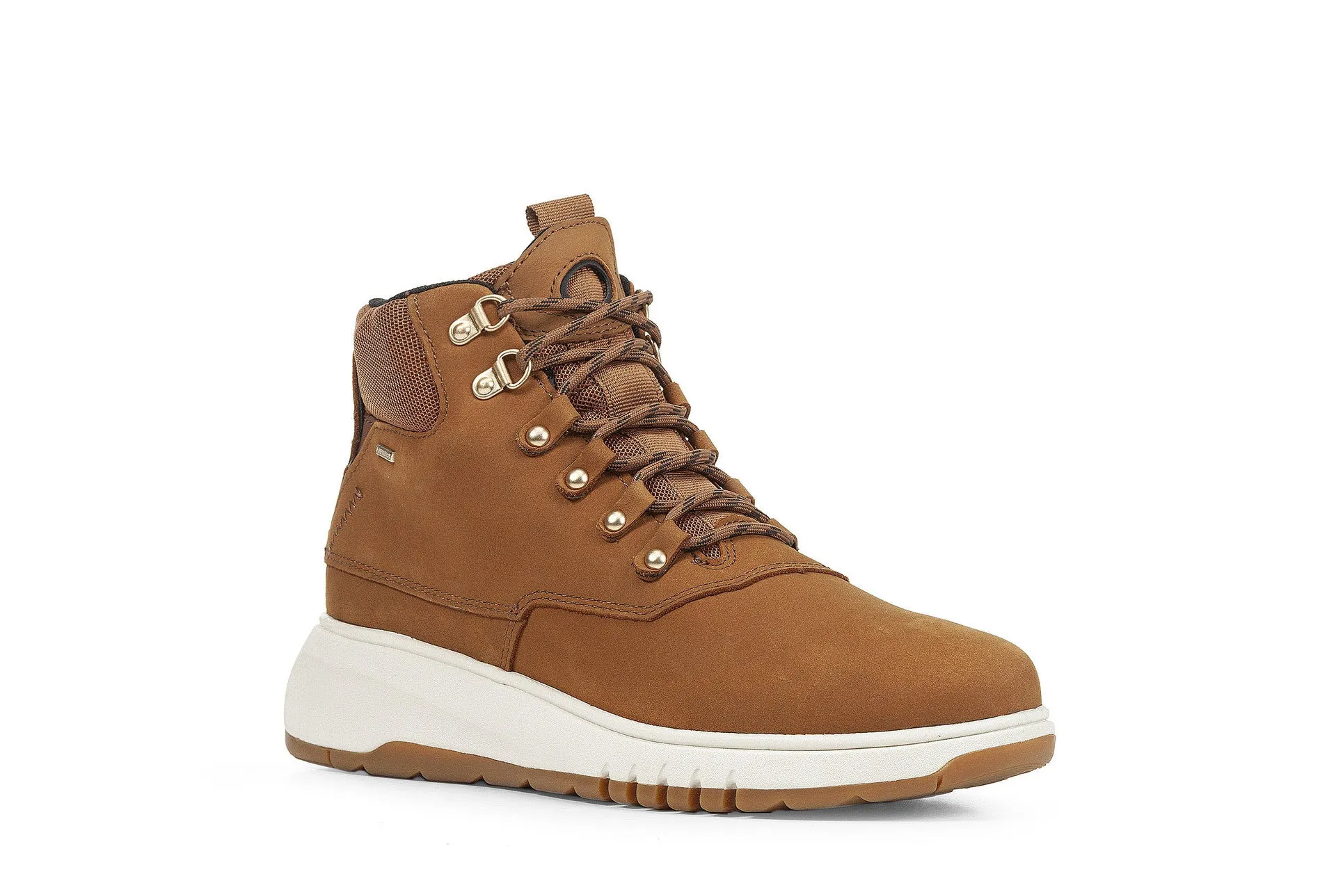 Geox Ladies Aerantis Lace Up Ankle Boot Sneaker