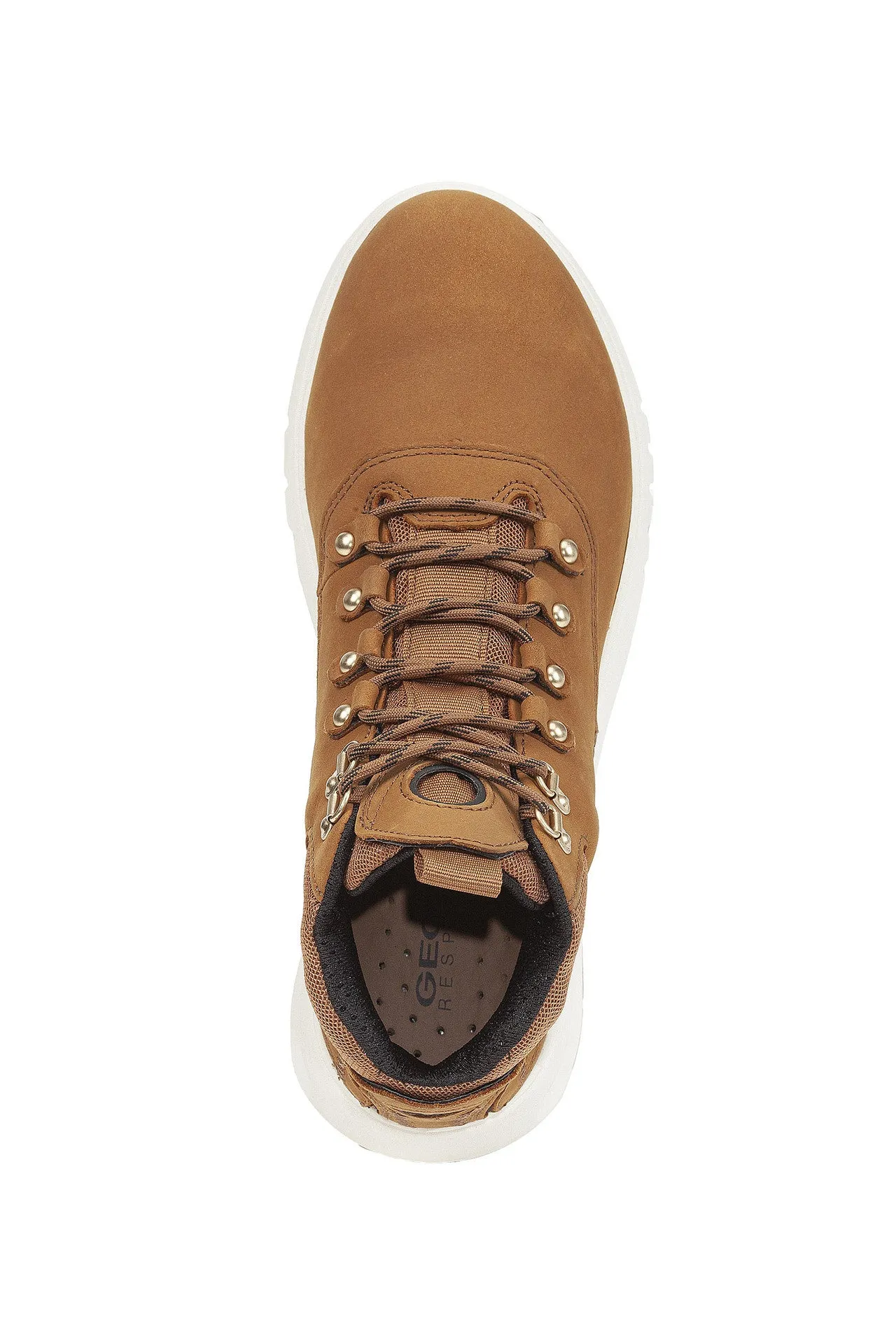 Geox Ladies Aerantis Lace Up Ankle Boot Sneaker