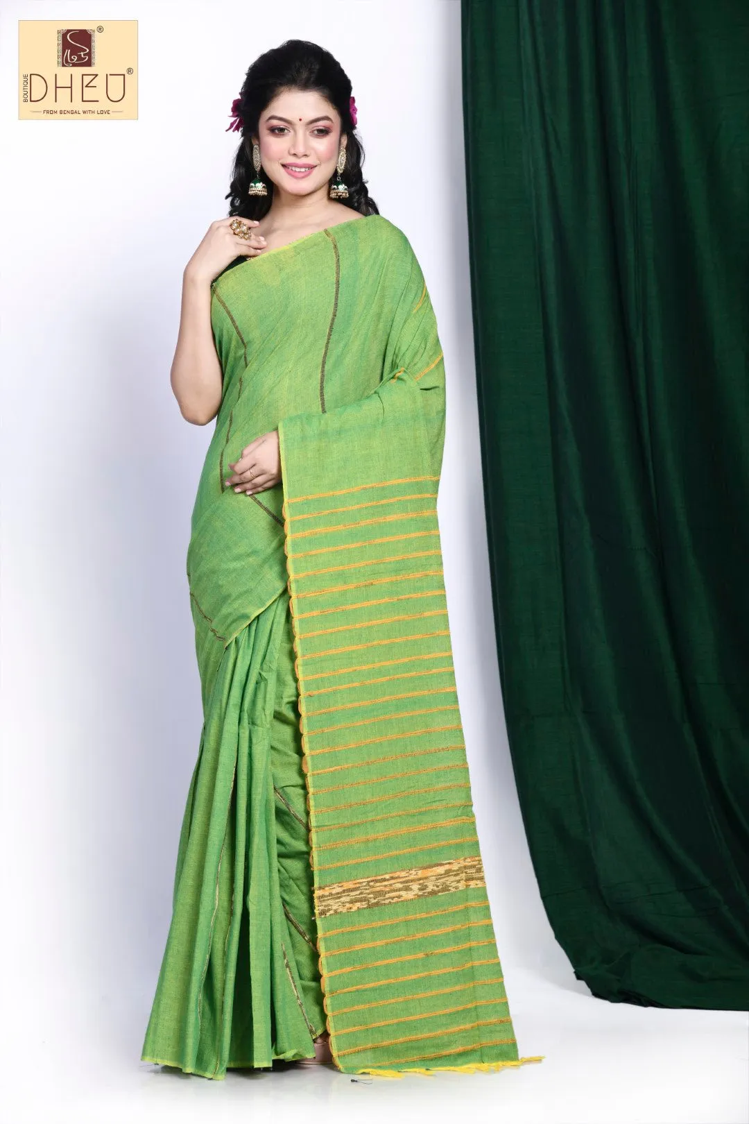 Handloom Khes Cotton Saree