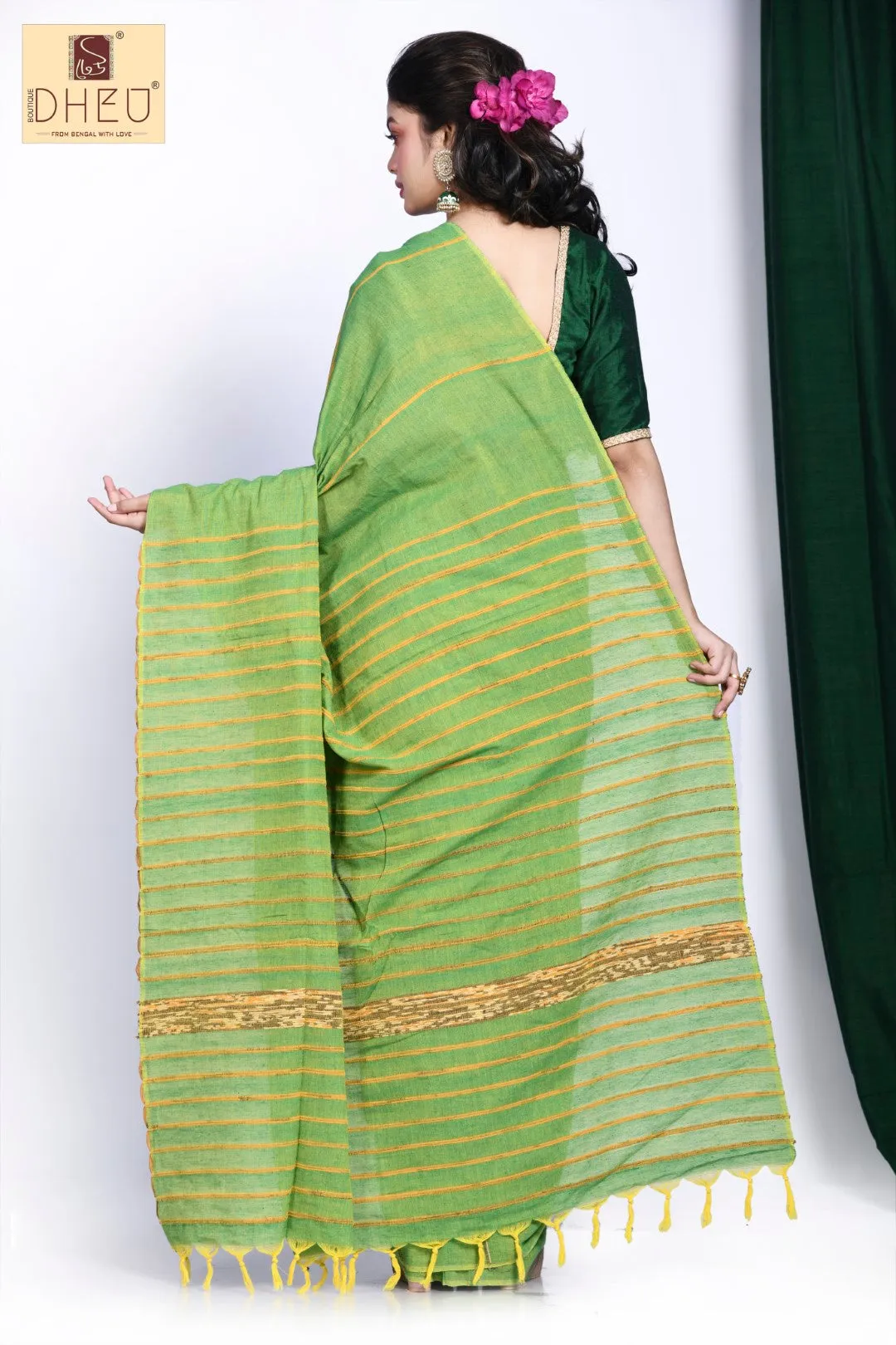 Handloom Khes Cotton Saree