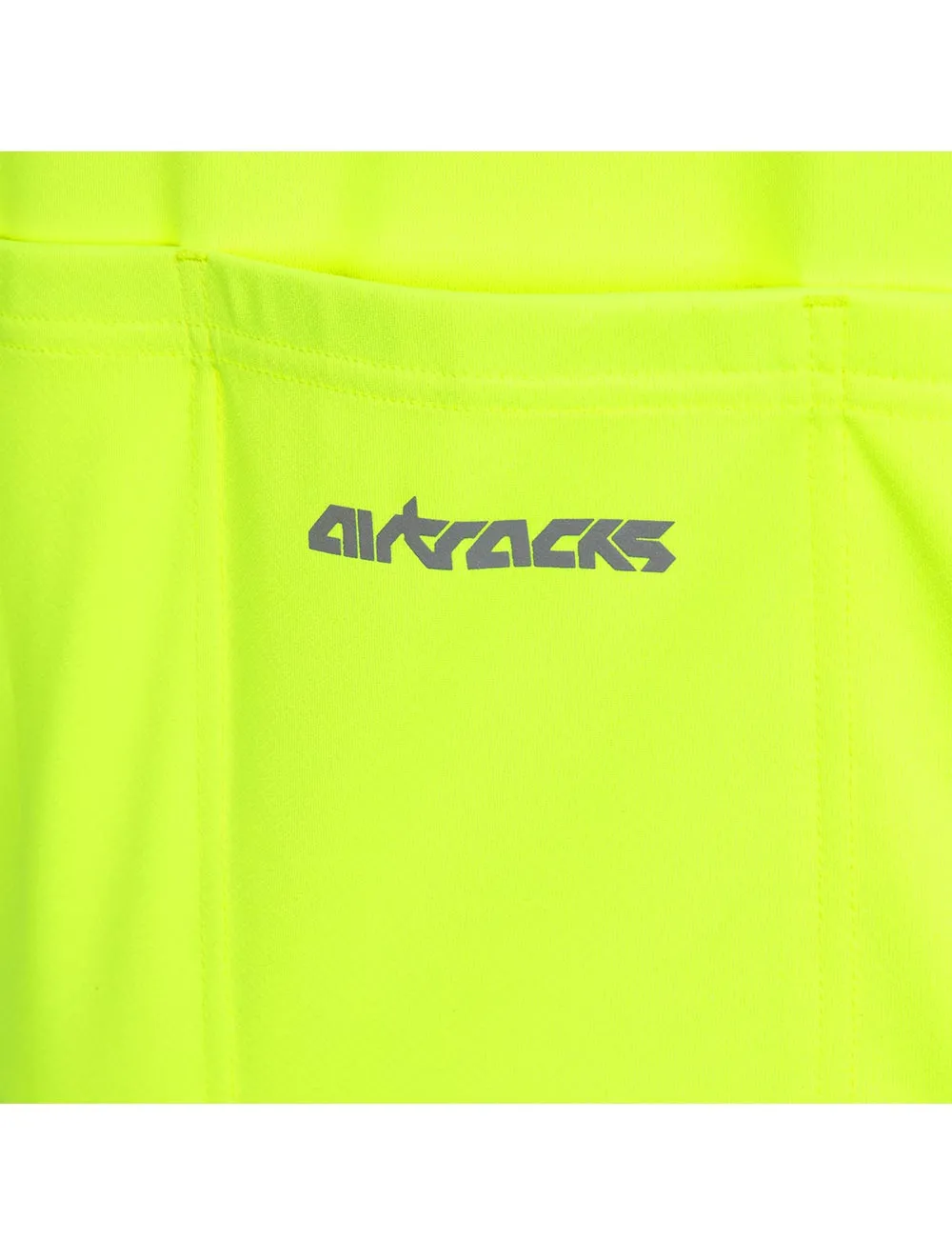 Herren Fahrradtrikot Kurzarm Pro T II Neon-Schwarz