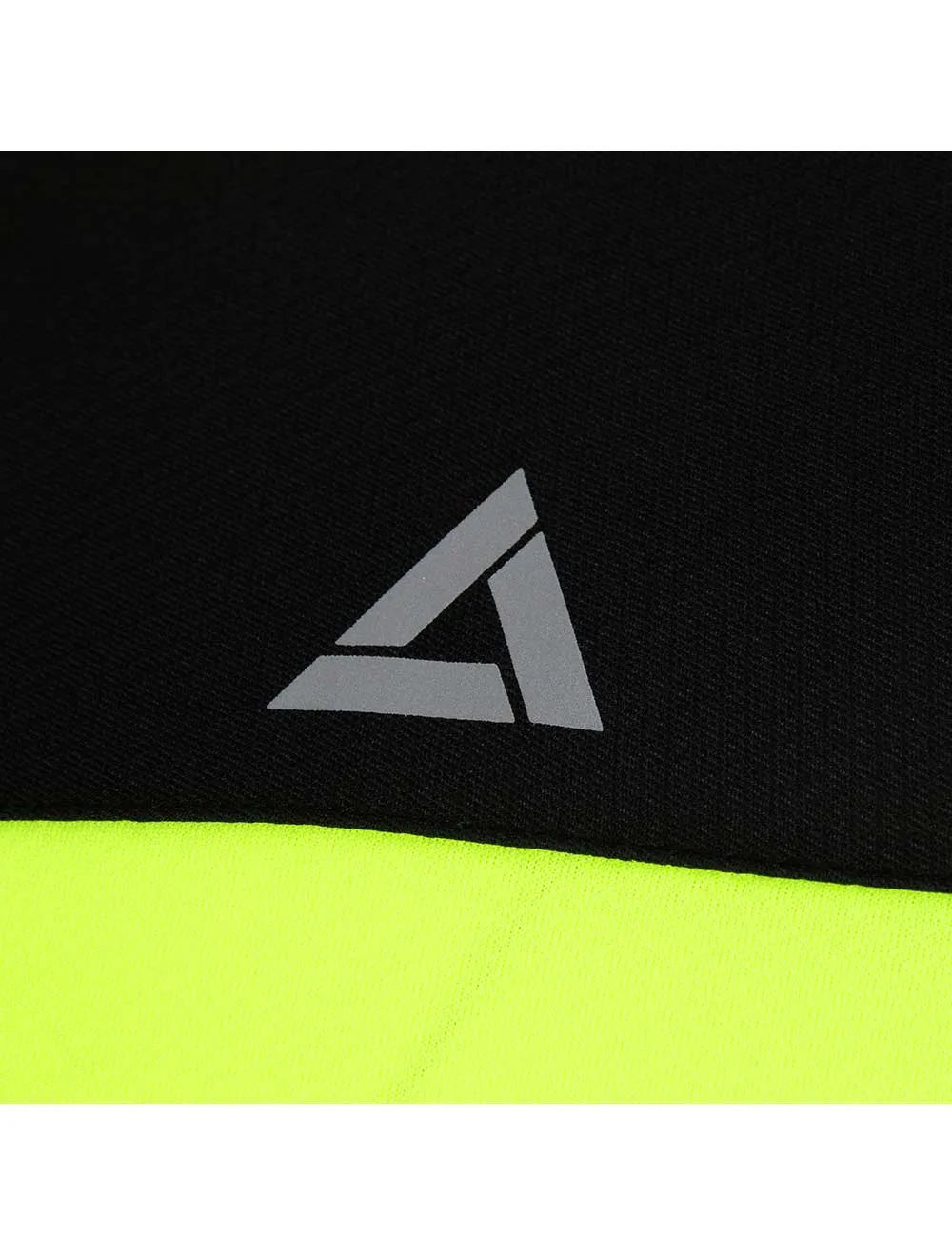 Herren Fahrradtrikot Kurzarm Pro T II Neon-Schwarz