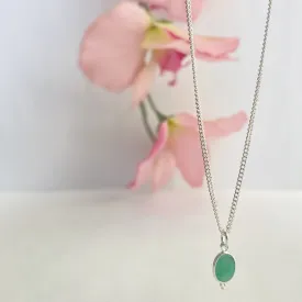 Hint of Emerald Pendant - SP1784
