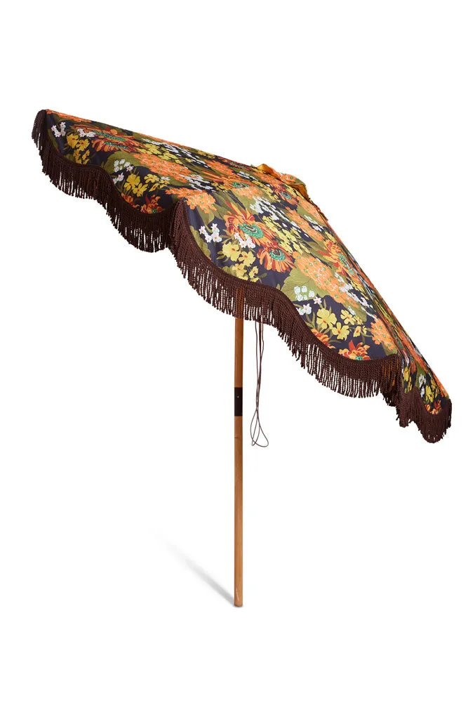 HKliving Dark Florals Flourish Parasol