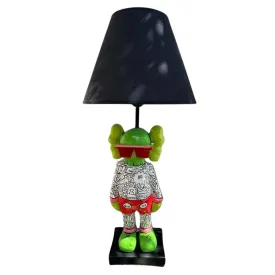 Illuminated Green: The KAWS Sculpture with Lampshade