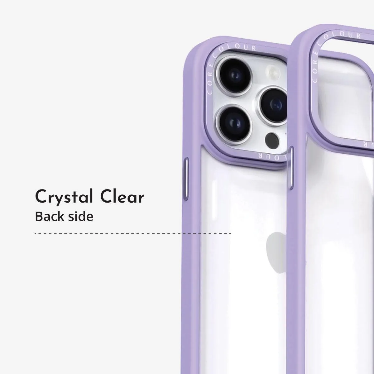 iPhone 12 Pro Jet Black Clear Phone Case