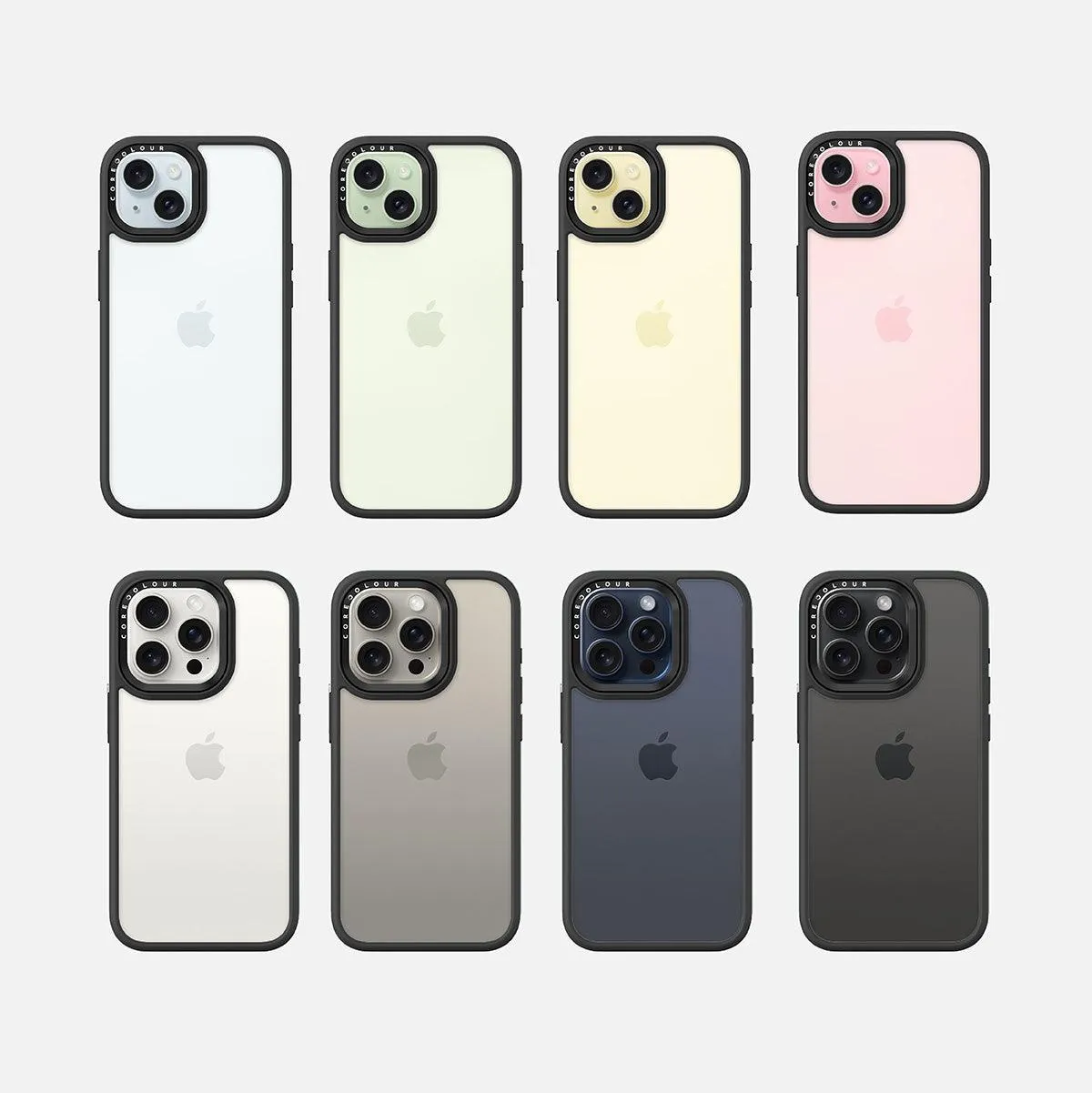 iPhone 12 Pro Jet Black Clear Phone Case