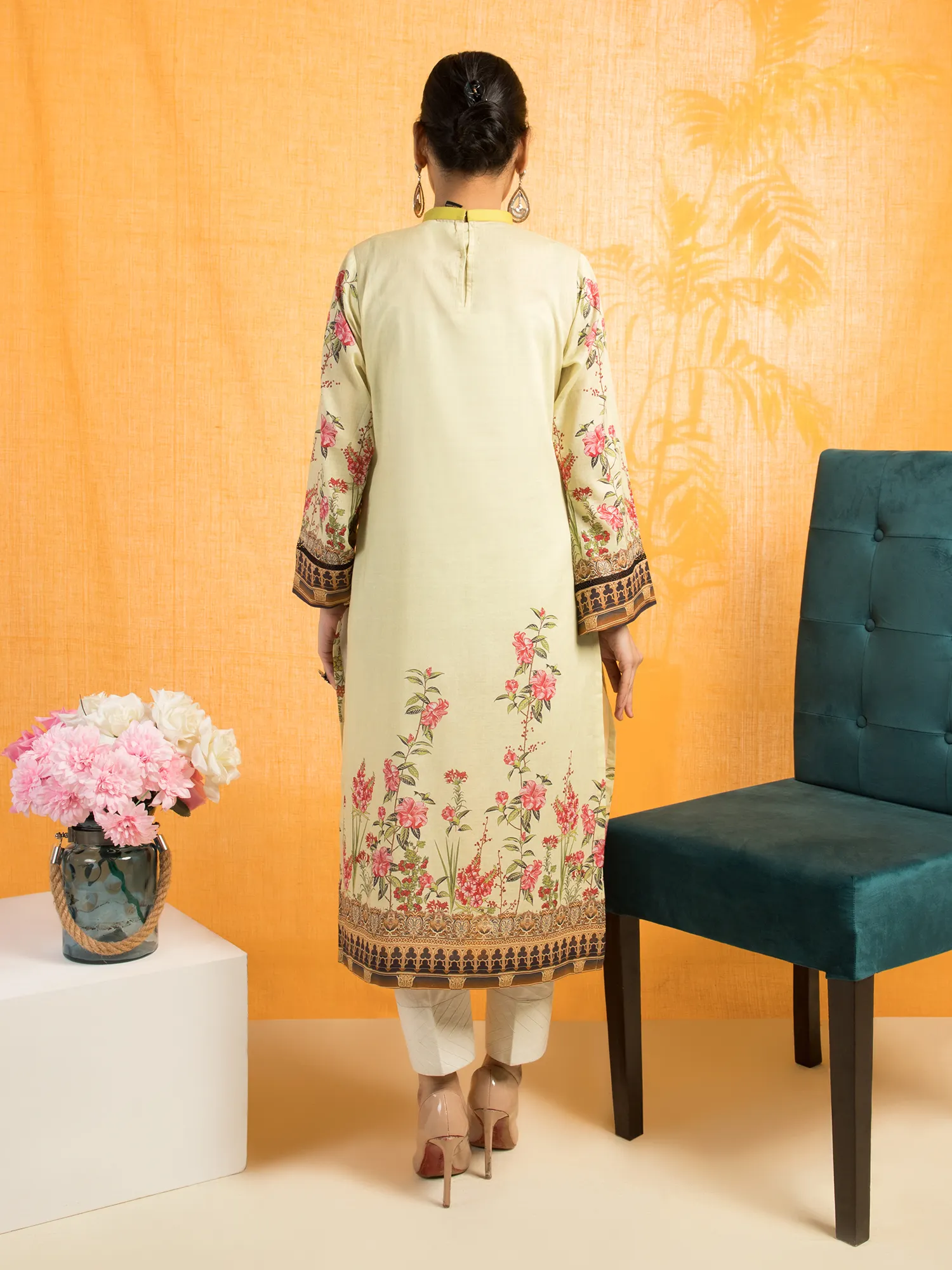 Lawn Digital Printed Shirt