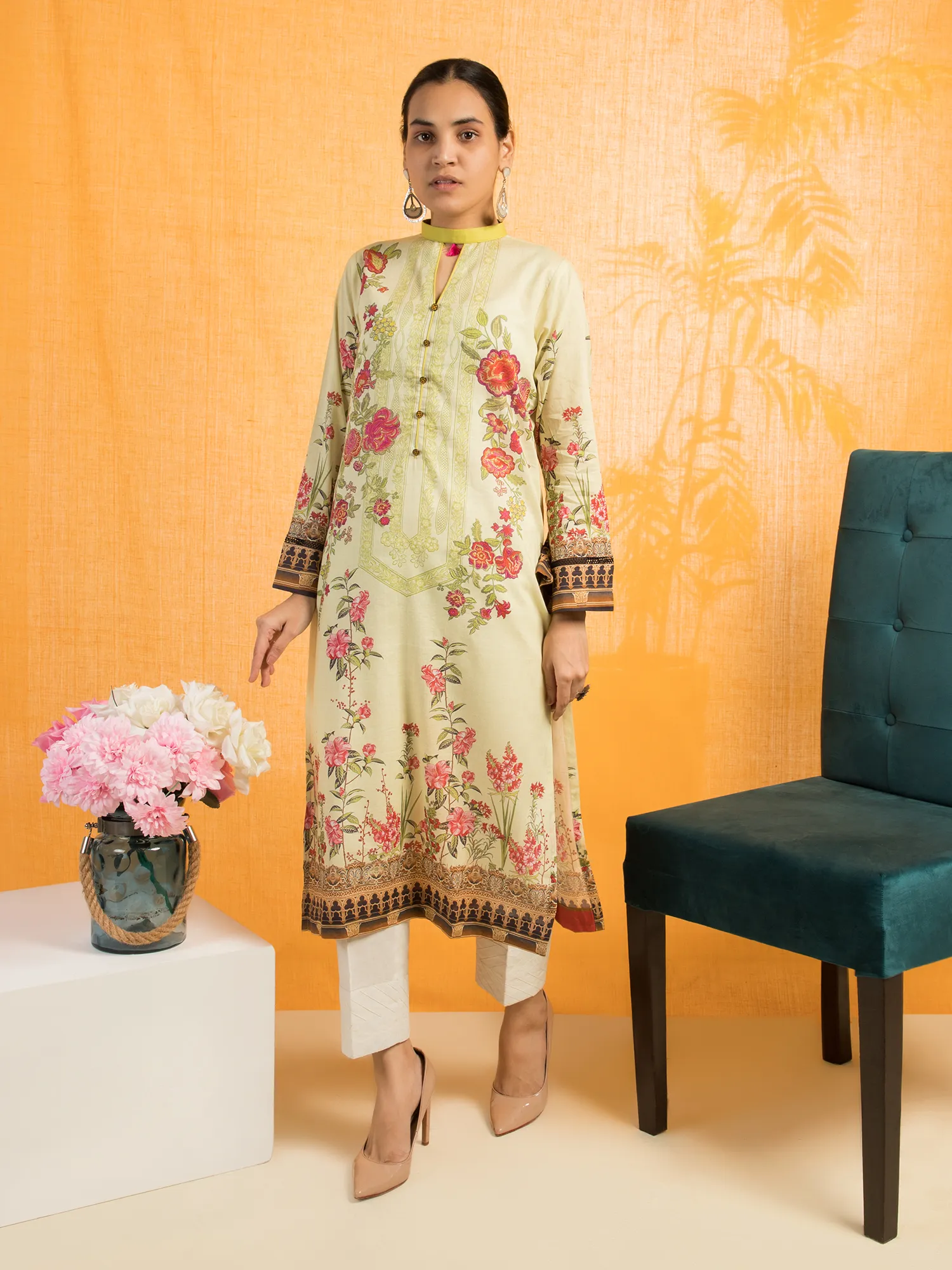 Lawn Digital Printed Shirt