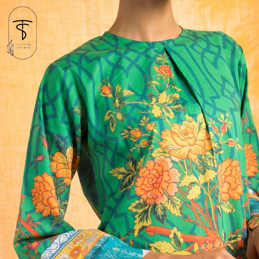 Lawn Digital Printed Shirt