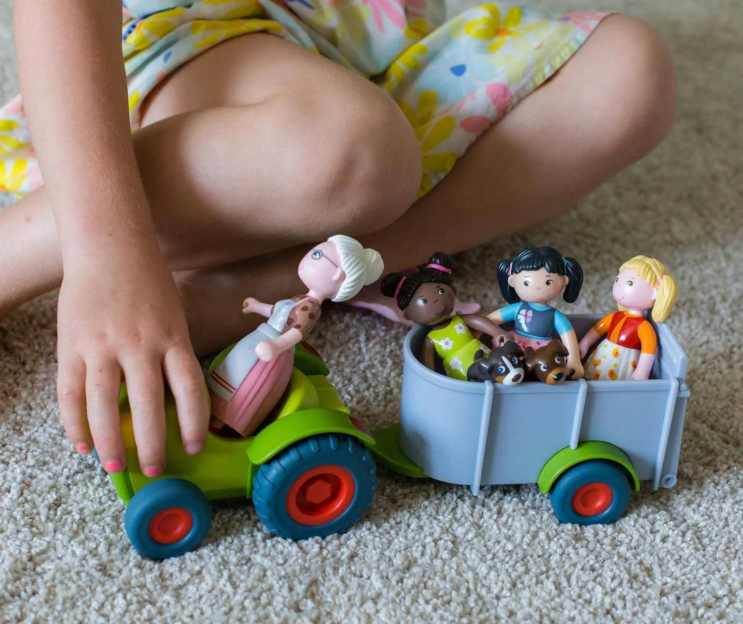 Little Friends Tractor and Trailer