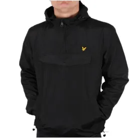 Lyle & Scott Jacket Mens Overhead Pullover Jacket Winter Black Jacket