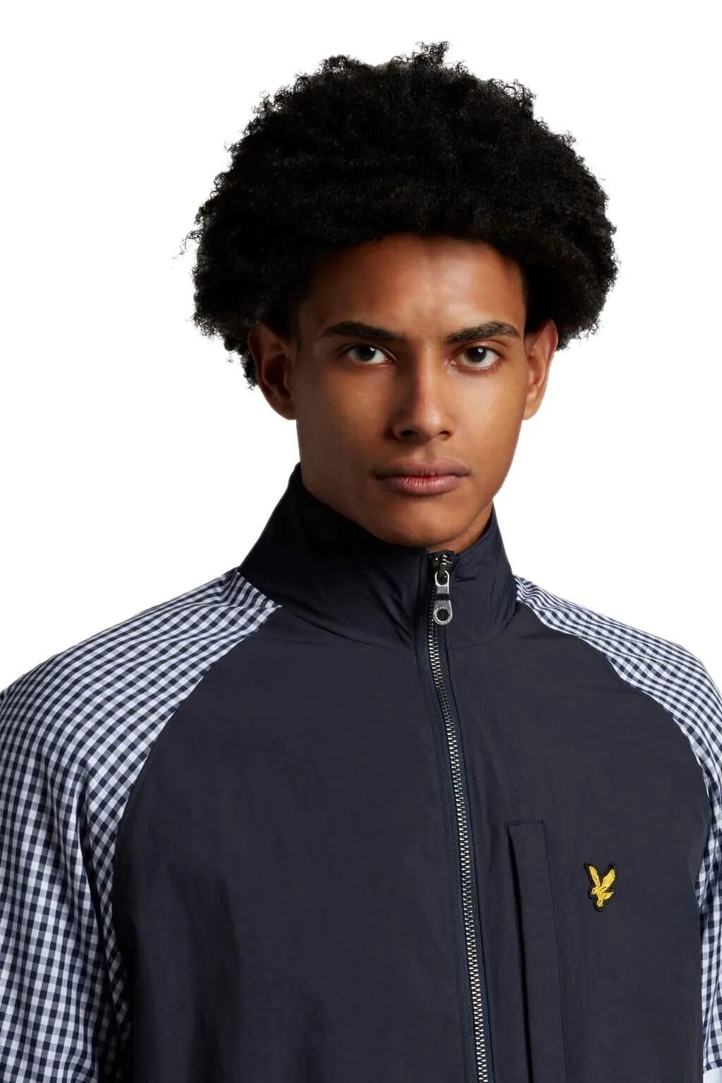 Lyle & Scott Mens Jacket Softshell Navy Full Zip Jacket Lightweight Jacket